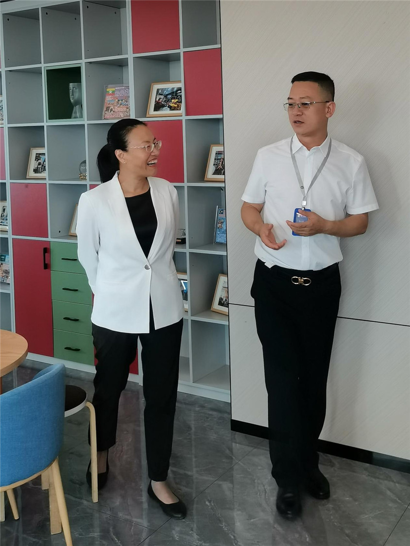 区领导莅临指导，，，，，，，合作助力自贸港